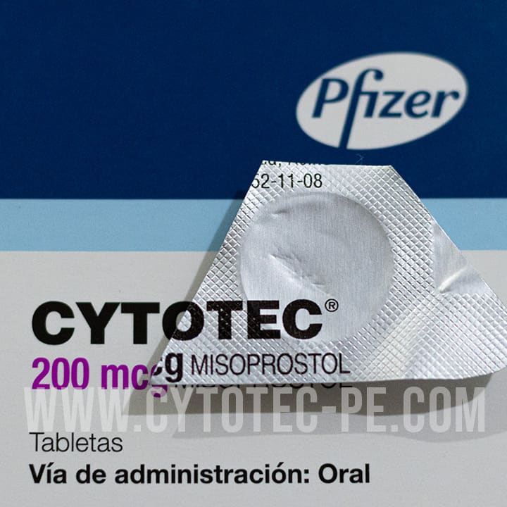 Cytotec Misoprostol Unidades